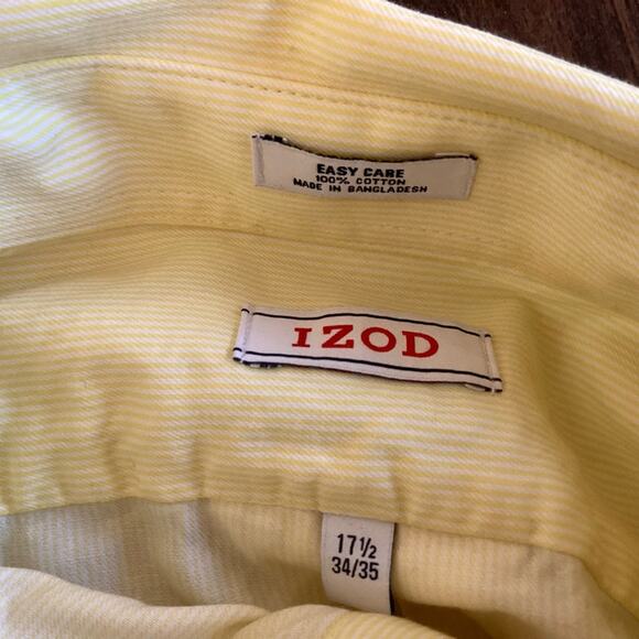 IZOD Easy Care Button Down Shirt - Picture 3 of 5